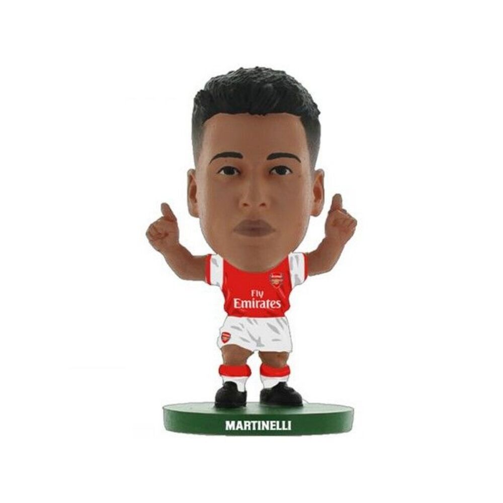 Arsenal FC Gabriel Martinelli SoccerStarz Football Figurine / Red/White